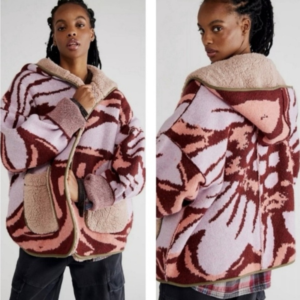 Free People Winter Chill Reversible Jacket